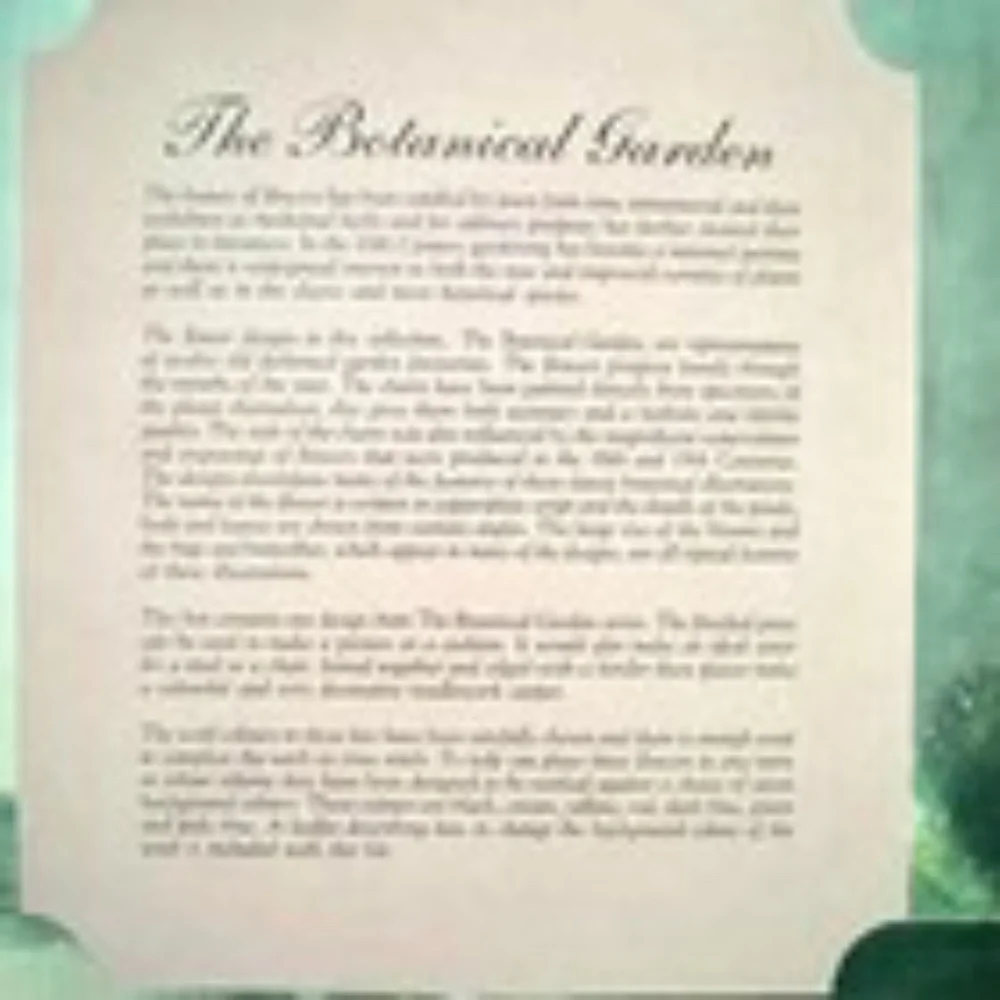 VINTAGE 1992 NEW Elizabeth Bradley Needlepoint Kit The Botanical Garden Cyclamen - Picture 6 of 10